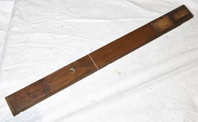 One Slat of Wainscoting, Part of Wooden Wall Panelling