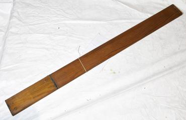 One Slat of Wainscoting, Part of Wooden Wall Panelling