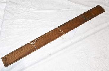 One Slat of Wainscoting, Part of Wooden Wall Panelling