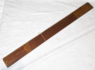 One Slat of Wainscoting, Part of Wooden Wall Panelling