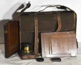 Case and Accessories for Ashford's Patent Stand Camera