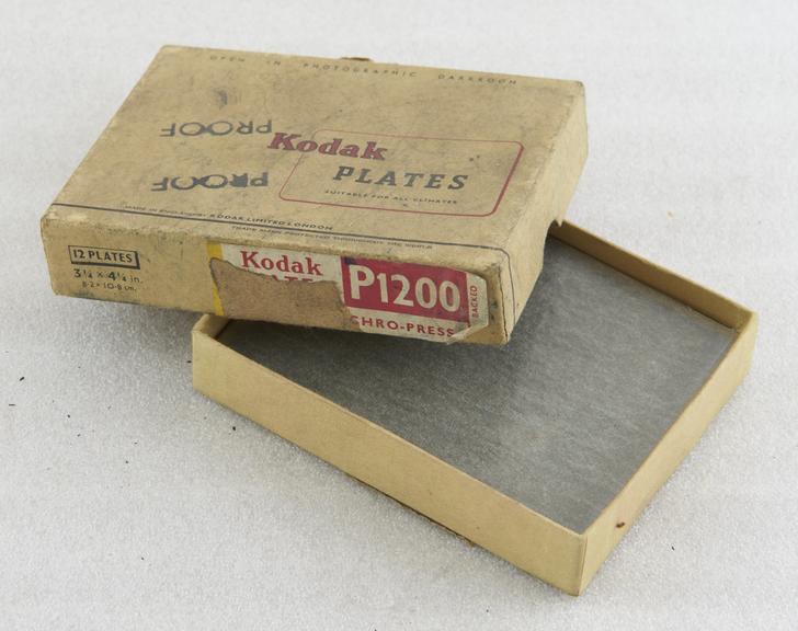 Developed Kodak P1200 Chro-press Plates