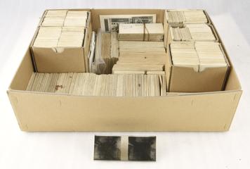 A Single Box from a Collection of Verascope Negatives.