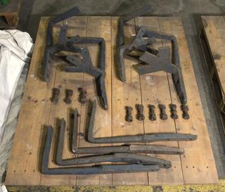 Brackets and Bolts for Rhodesian Railways Carriage