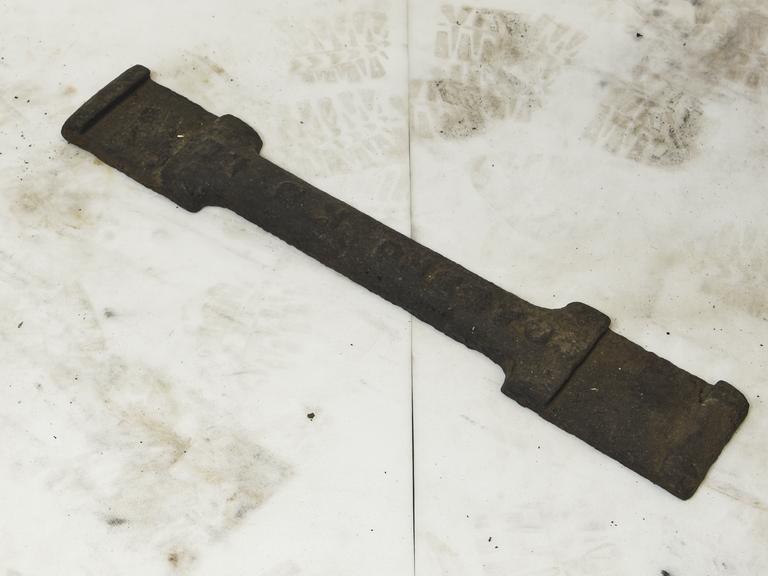 Cast Iron Tie Bar for Plate Rails, Coalbrookedale