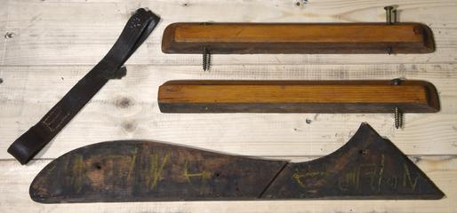 Three Wooden Joints for Glasgow Corporation Tramcar