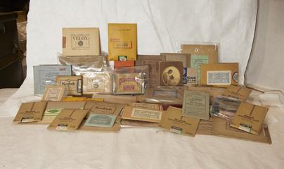 Collection of photograph paper: 1x Ilford Limited 'Plastika' photographic paper in original packet