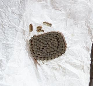 Chain and Two Cotter Pins for Small Early Cycle Frame