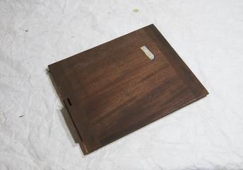 Wooden Panel for Reliance Animatograph Projector by Robert Paul