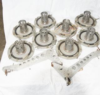 Two Brackets and Eight Rings for Black Arrow