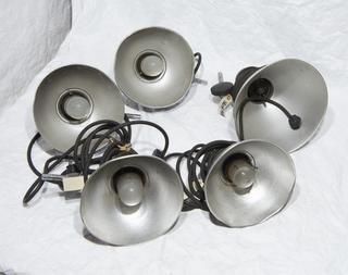 Five Spotlights for use with Langham Colour Photo Flash