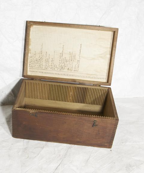 Glass Negative Storage Box