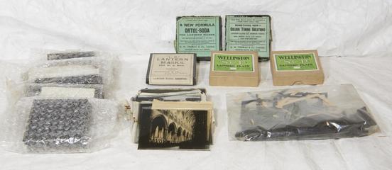 Collection of lantern slides