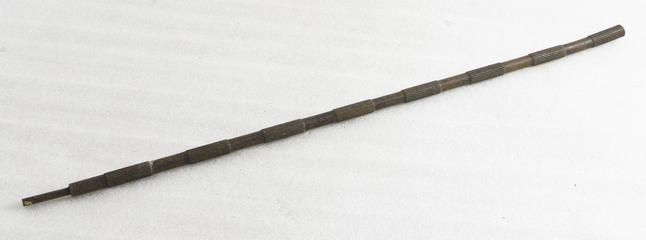 Rod for Wooden Bed Lathe, used by Pennington Mill Co. Ltd