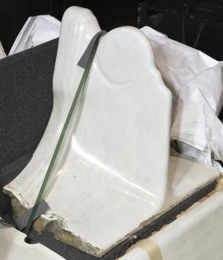 Top Divisional Pier of Urinal