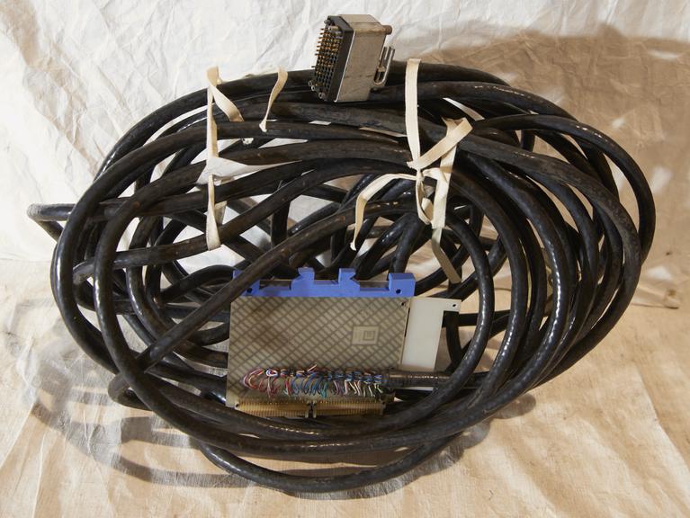 Large Computer Cable with a Circuit Board