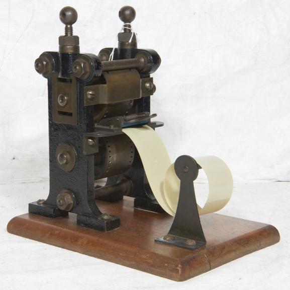 Rotary Film Perforator, possibly by Andrew Darling