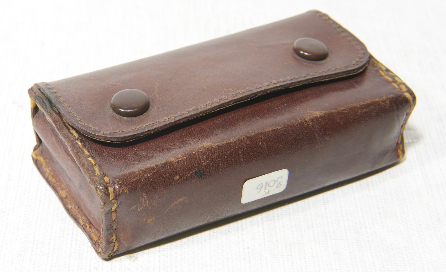 Ensignette leather camera case