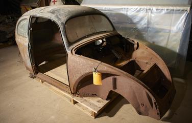 Chassis From Volkswagen Beetle Motor car, 1947.