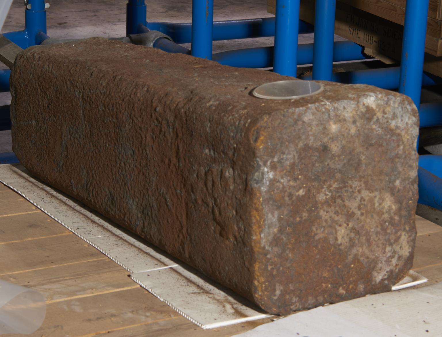 Ingot of Bessemer steel, c 1865. | Science Museum Group Collection
