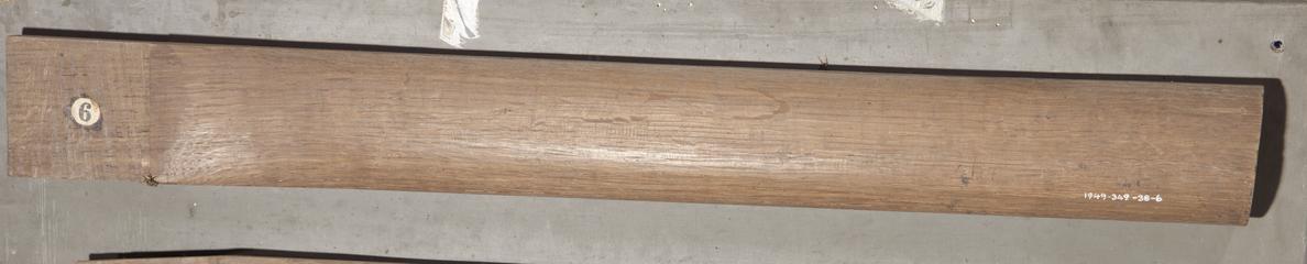 Later type of hand dressed spoke for a round tongue with shoulders also drawn
