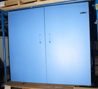 Part of IBM 370/148 central processor unit including power supply and console table