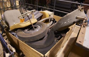 Assorted Components From Volkswagen Beetle Motor Car, 1947.