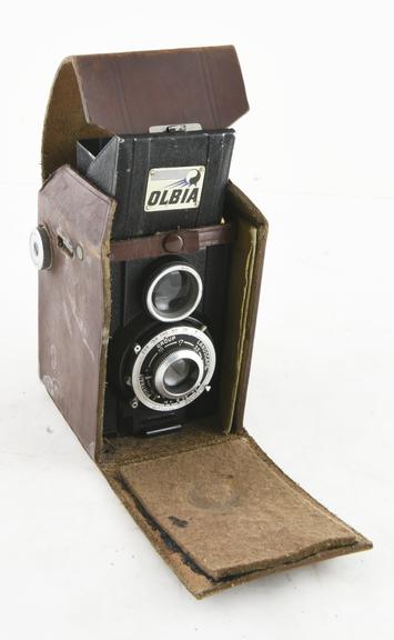 OLBIA Twin Lens Box Camera with Reflex Finder.