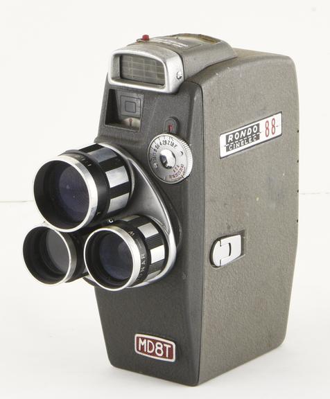 Rondo Cinelec 88MD 8T 3 lens turret camera 8mm