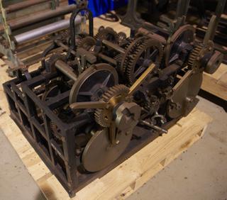 Gears and Rollers for Scale Model of Koenig and Bauer Cylinder Printing Press