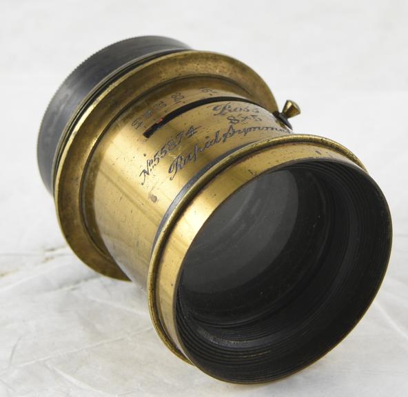 Ross Brass Mounted Rapid Symmetrical Lens