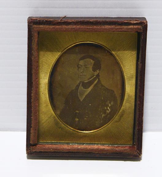 Daguerreotype In Red Morocco Case