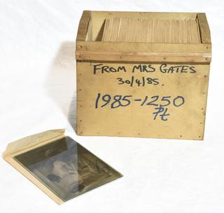 A Collection of Negatives by F.W. Gates.