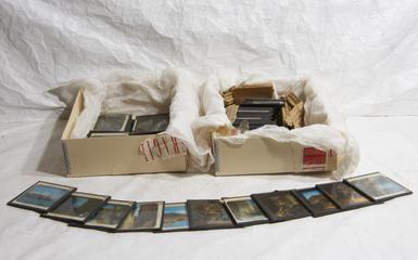 Collection of lantern slides