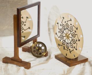 Mirror and Handle from Replica Trentsensky Stroboscope Disc