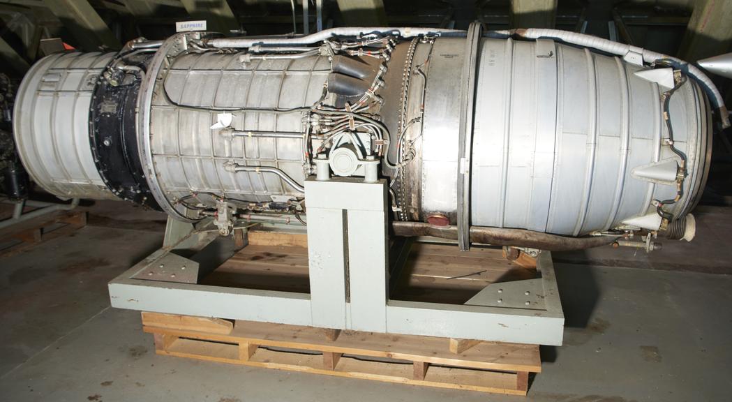 Armstrong Siddeley sapphire turbojet engine.