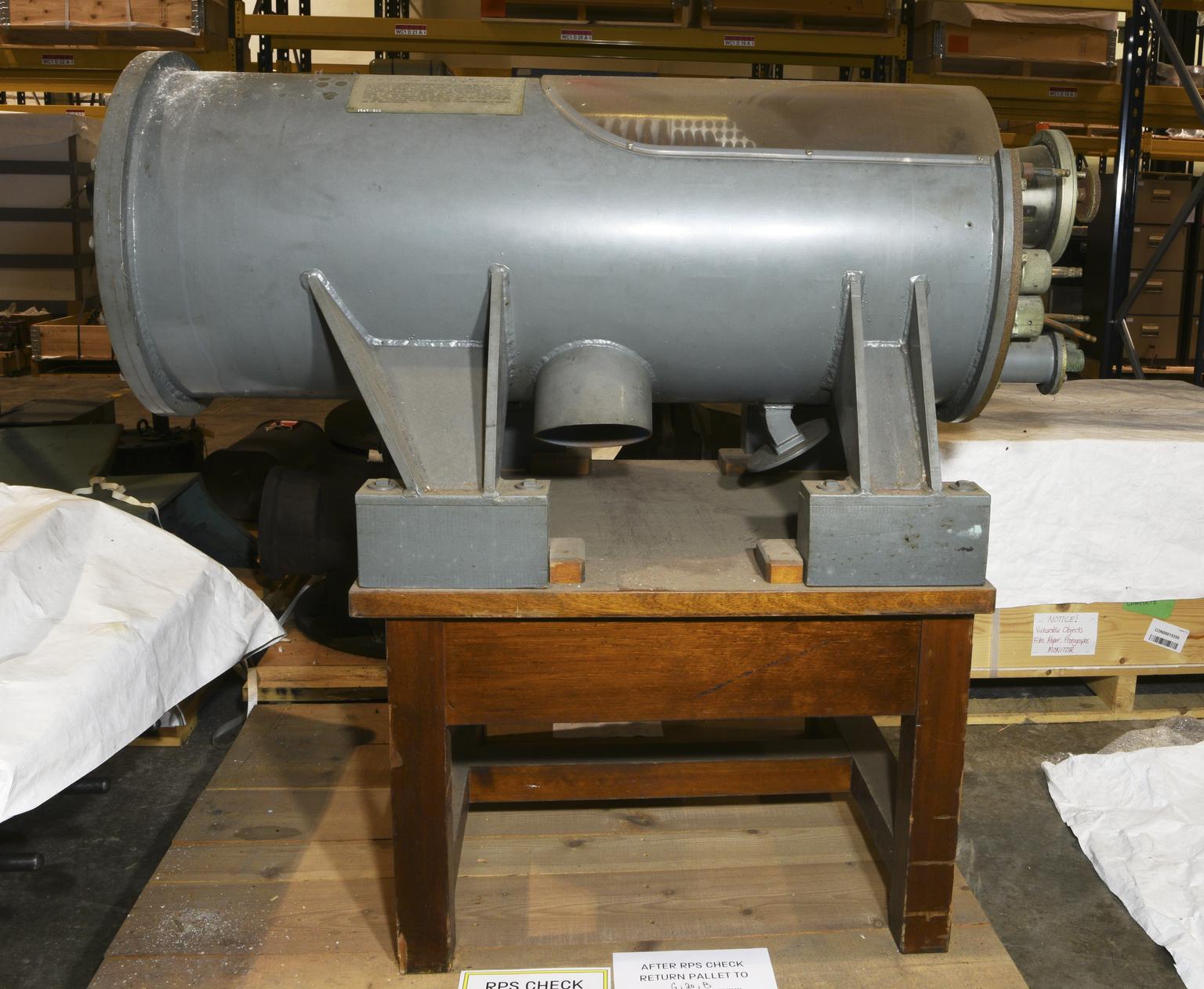 Part sectioned four to six MeV clinical linear accelerator tube ...