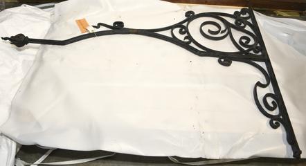 Wrought Iron Bracket For Kodak Hanging Sign
