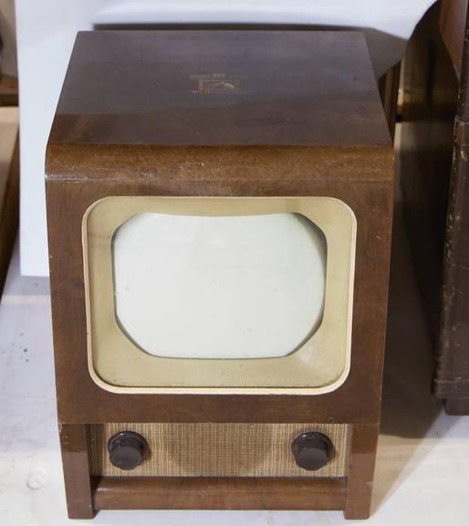 HMV Type 1807 Monochrome Table Top Television Receiver, c 1945