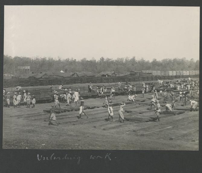 photographic prints of the building of the Nepal Government Railway