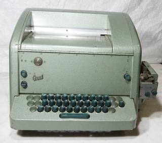 Teletypewriter made by Creed & Co. from the Pegasus Mark I Computer