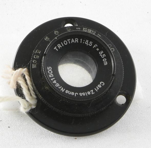 Carl Zeiss Jena Triotar F.3.5 35mm Lens