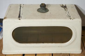 Glass Fronted Cistern made from Fireclay Ware