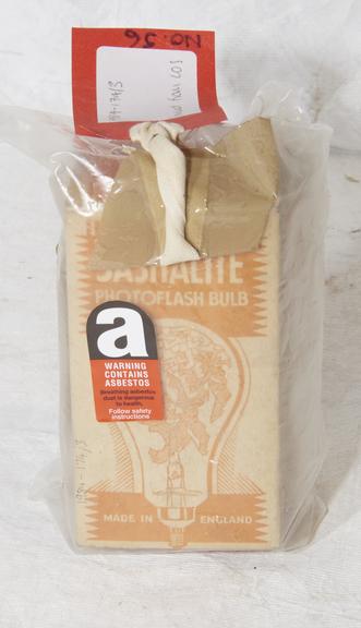 'Sashalite' photoflash flash bulb