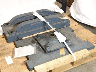 Two Components for Printing Press Frame