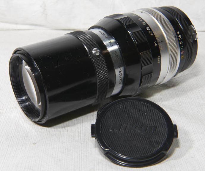 Nikkor-Q Auto Lens F:200mm Lens