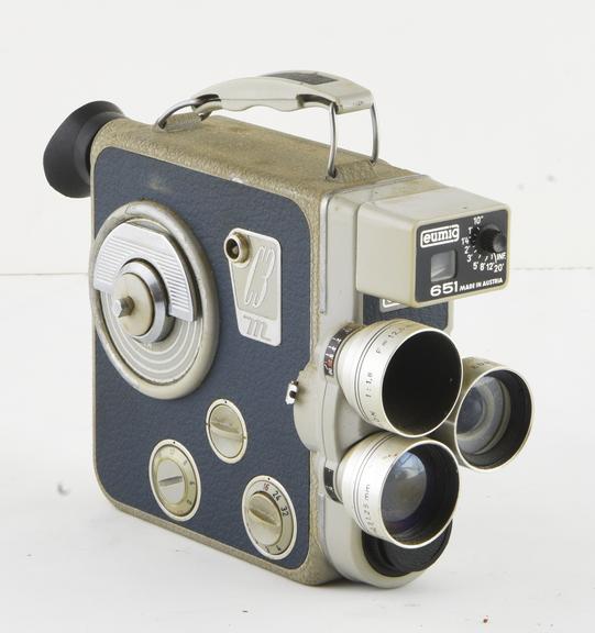 Eumig C3M 3-lens 8mm cine camera