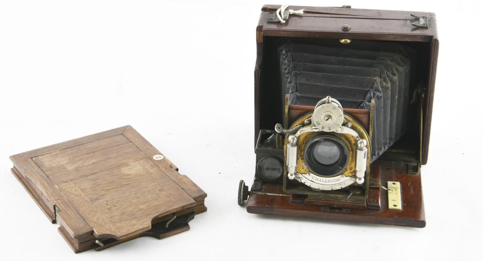The Challenge' folding bellows hand camera | Science Museum Group ...