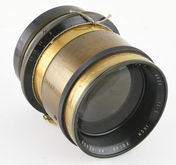 Aldis Anastigmat Lens, c 1910