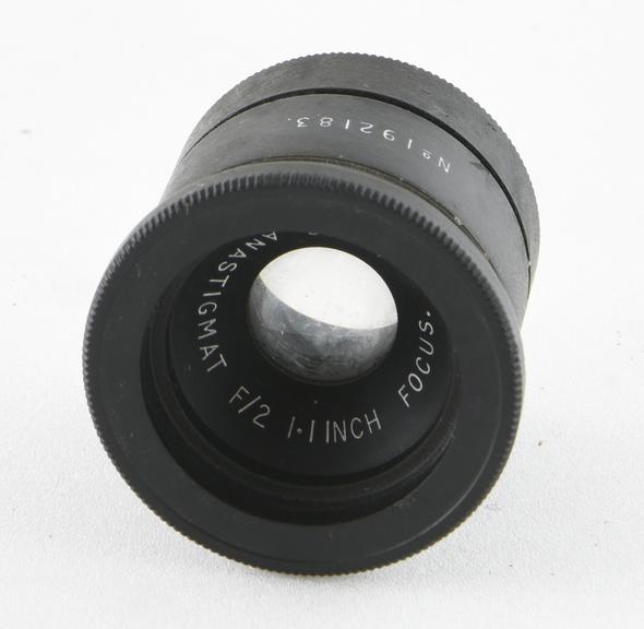 Aldis Anastigmat lens, c 1939